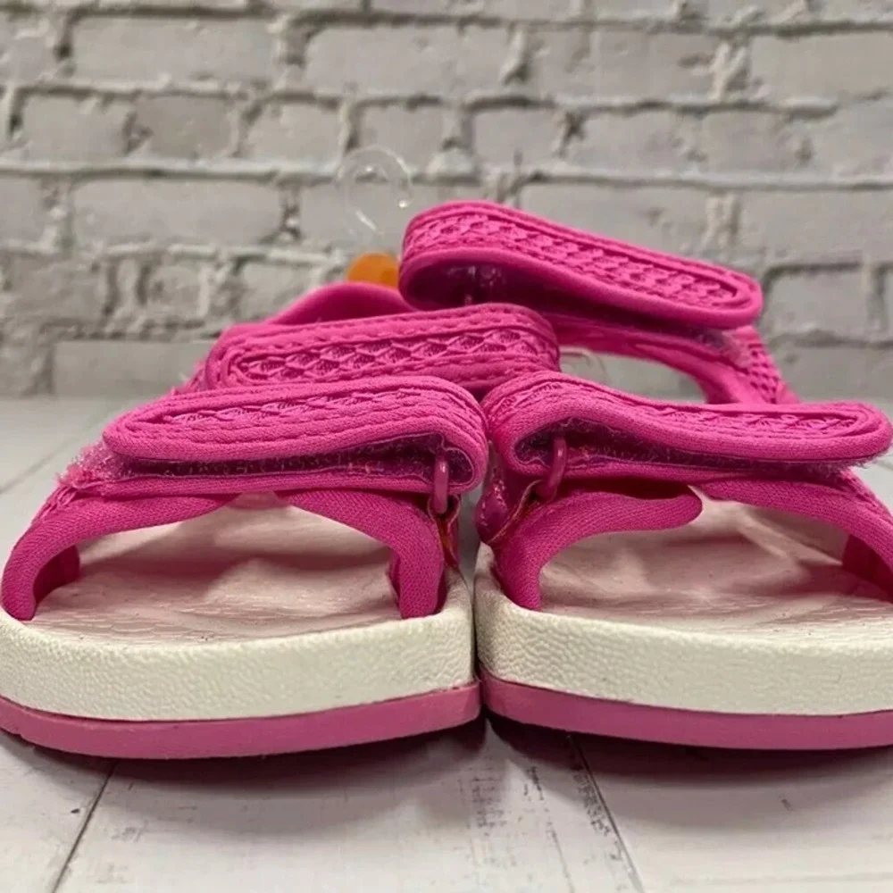 Carter's Pink Wren Recycled Sandal Easy Closure-Size 7